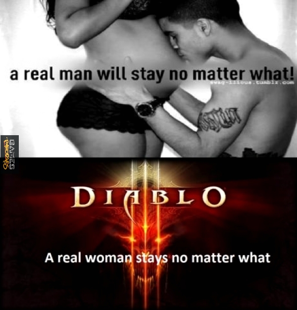 A real woman stays no matter what