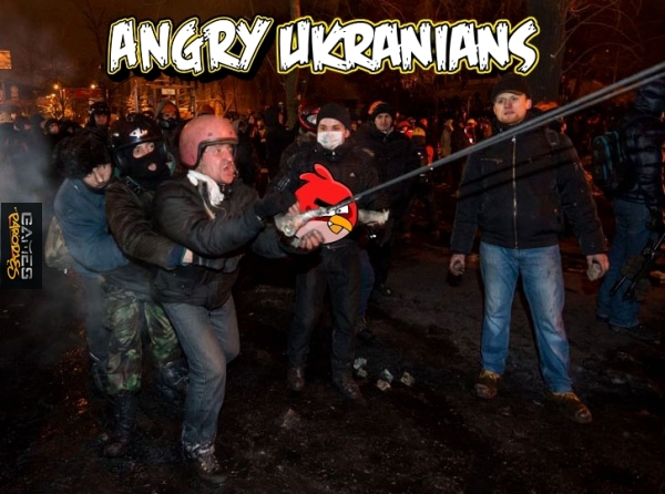 Angry Ukrainians
