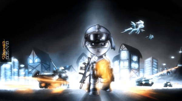 Battlefield pony