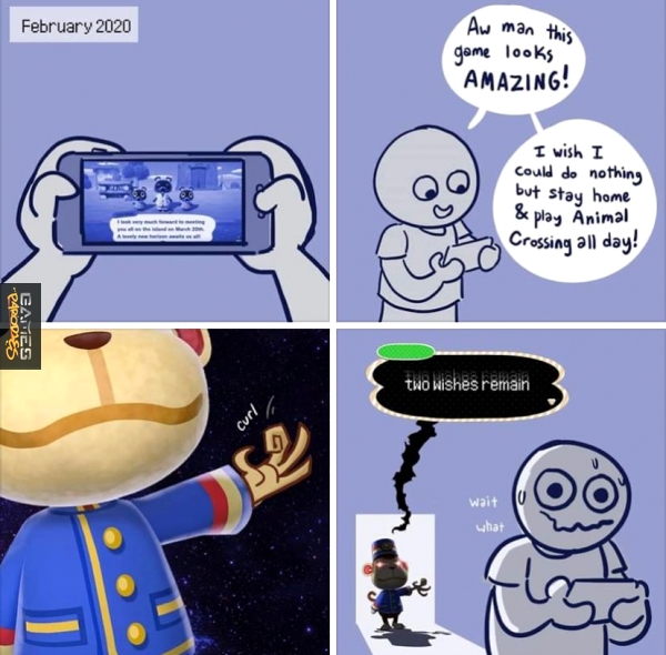 Be careful what you wish for