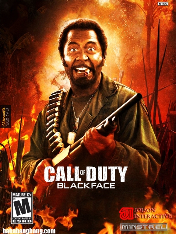 Call of duty: Black face