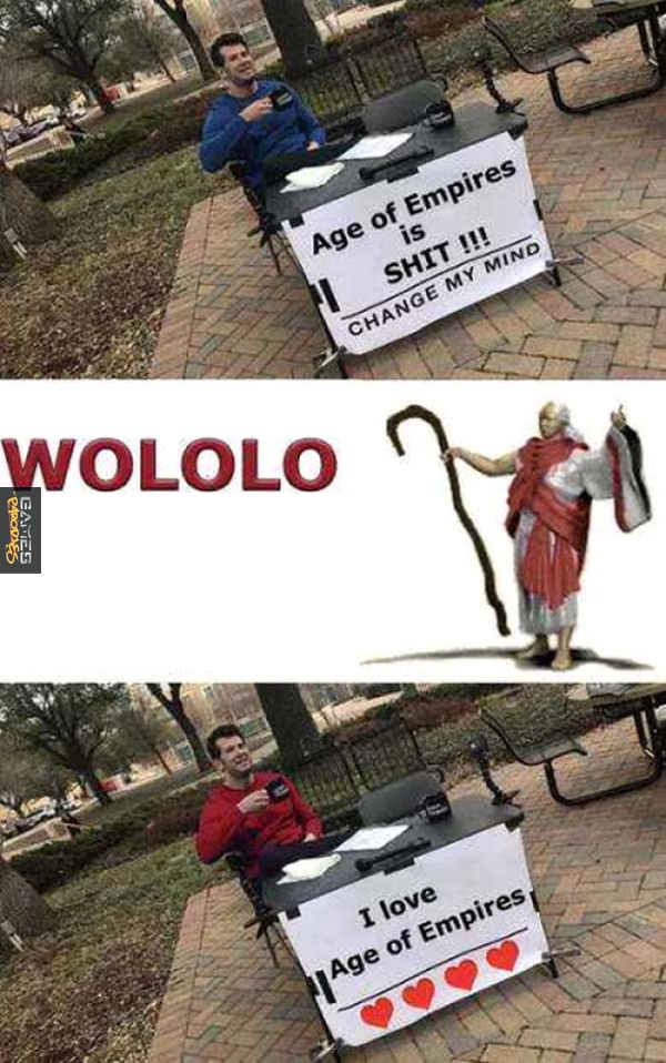 Classic wololo