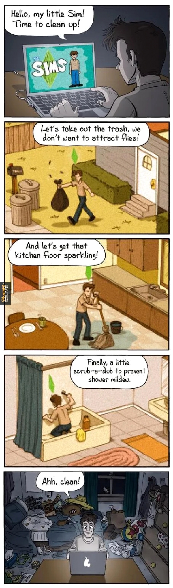Cleaning is impotant