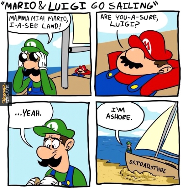Confident Luigi