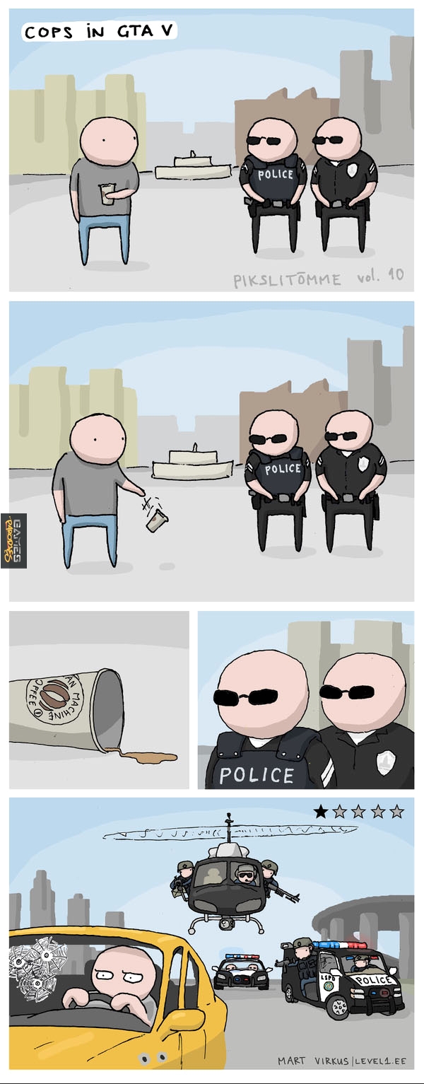 Cops in GTA V