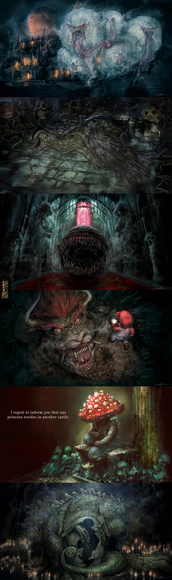 Creepy Mario