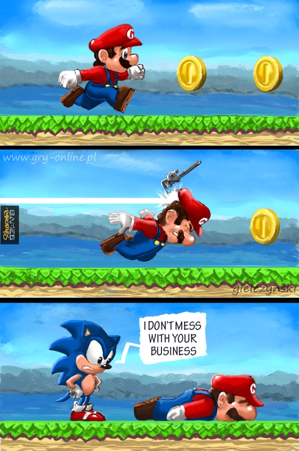 Dont mess with sonic