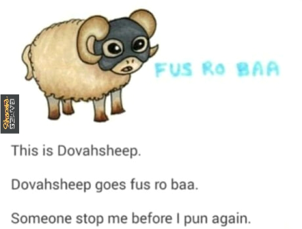 Dovahsheep