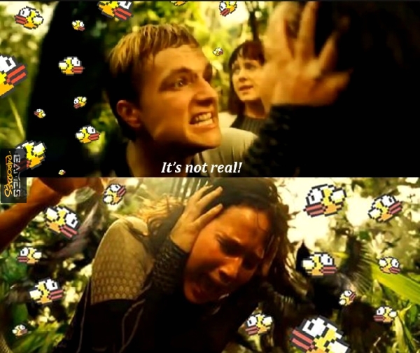 Flappy bird Hunger games