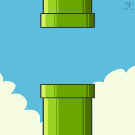 Flappy bird vs Mario