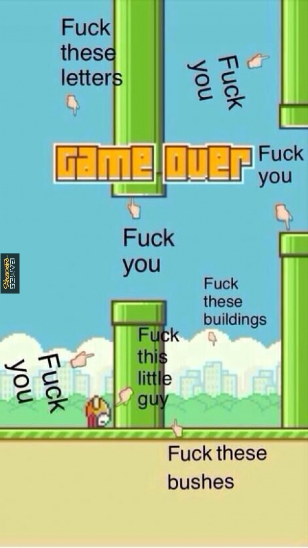 Frustrating Flappy bird