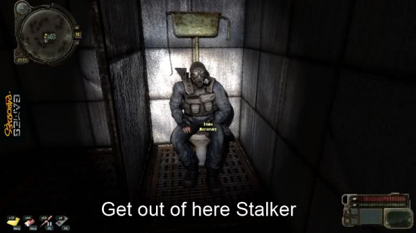 Get out of here stalker!