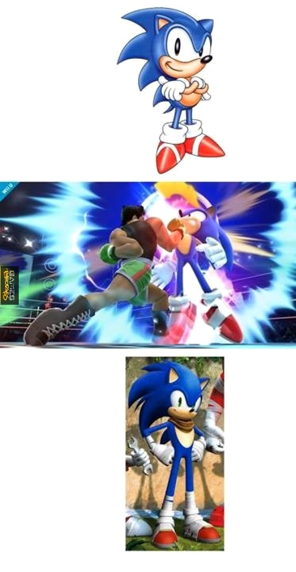 How Sonic got longer legs