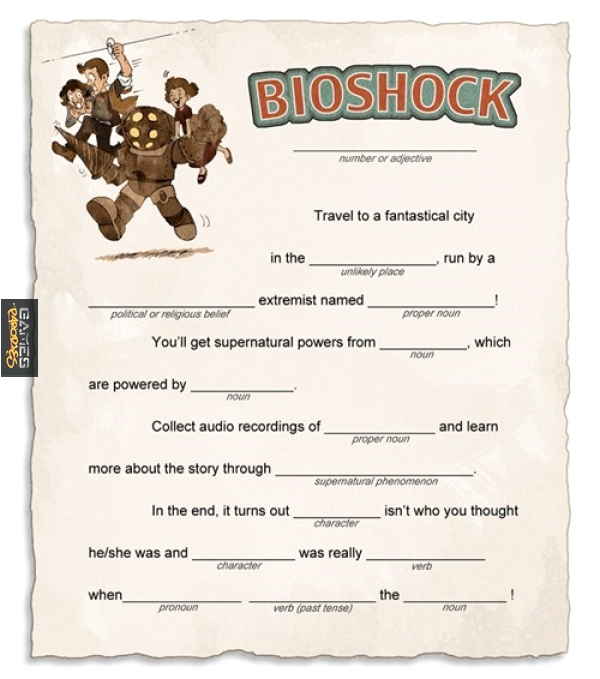 How to make a Bioshock game