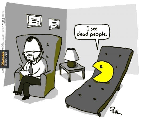 I see dead people
