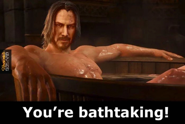 Keanu chilling