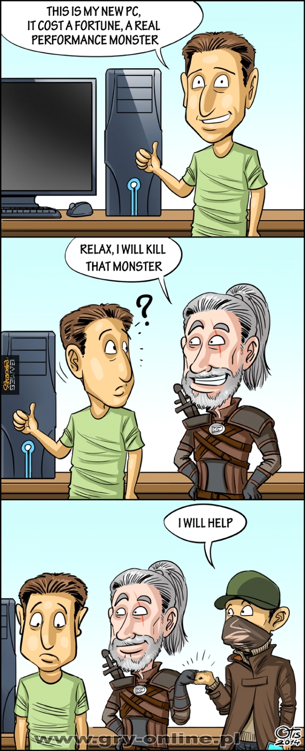 Killing monster(PC)s