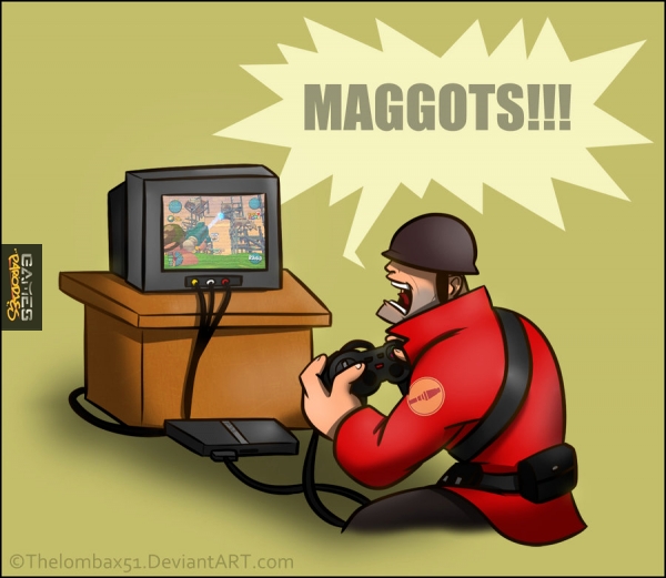 Maggots!