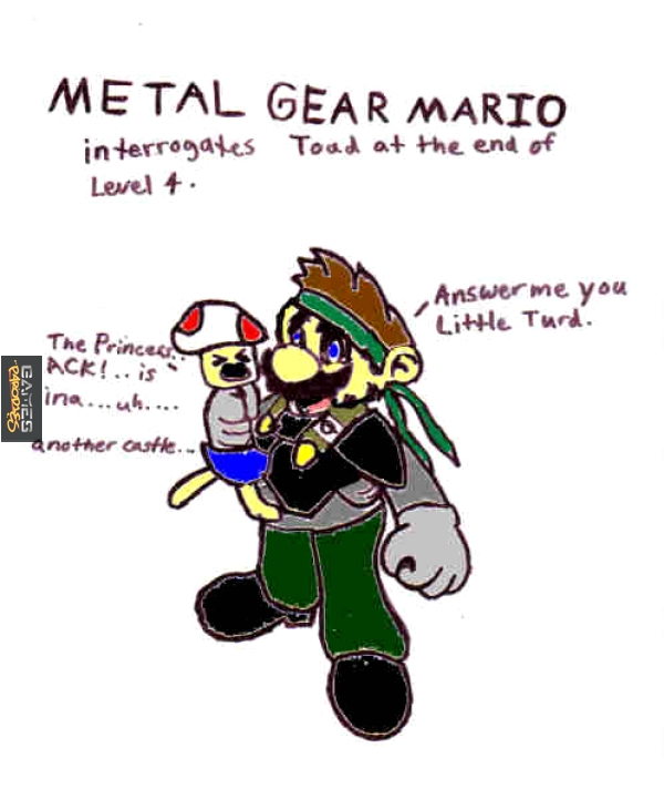 Mario Gear Solid