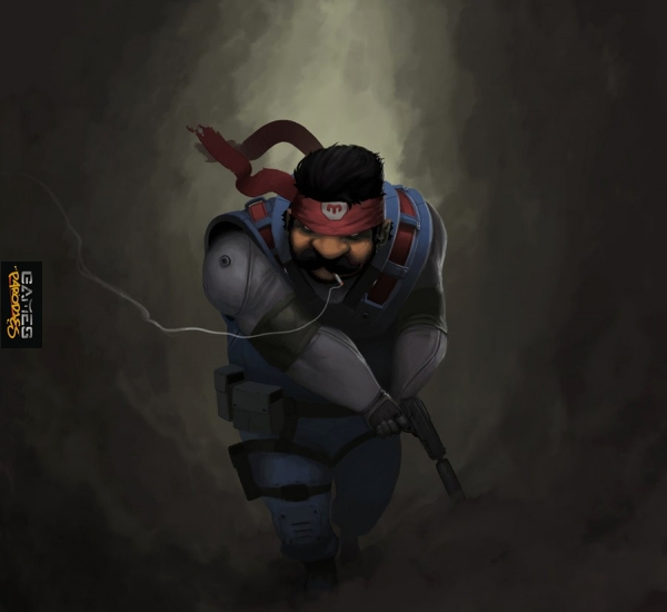 Mario Gear Solid