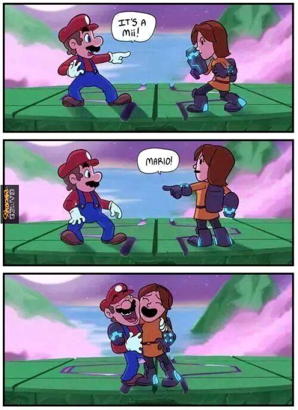 Mario vs Mii
