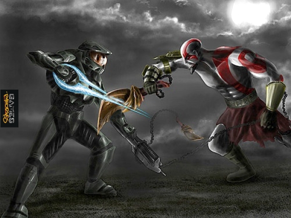 Master Chief vs Kratos