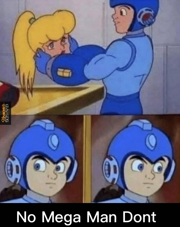 Mega man stop!
