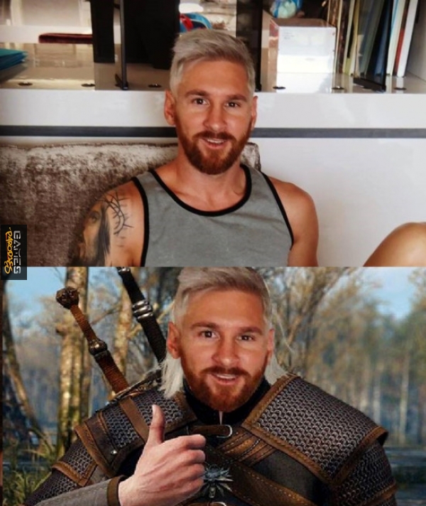 Messis new hairsyle