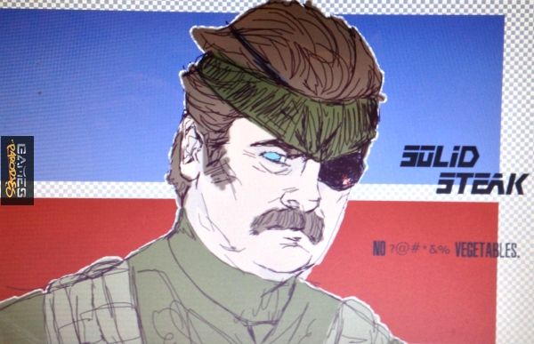 Metal Ron Solid Steak