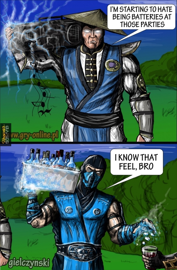Mortal Kombat barbecue
