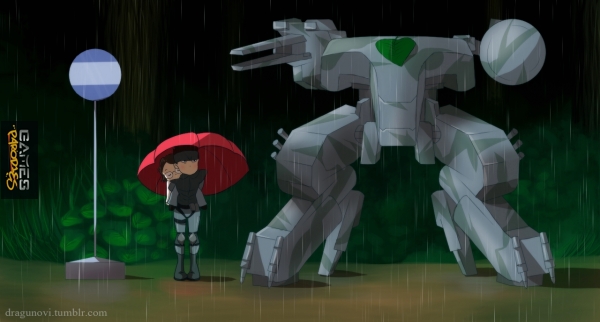 My neighbour Metal Gear