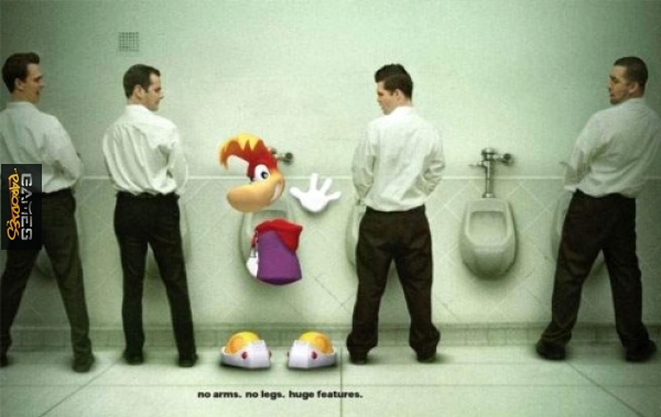 No arms, no legs, huge features