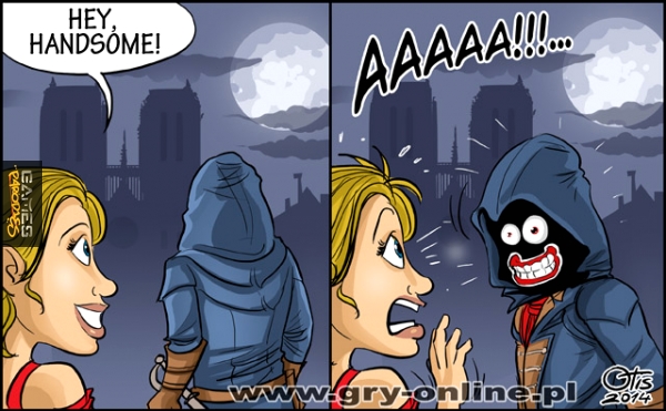 Not so handsome anymore