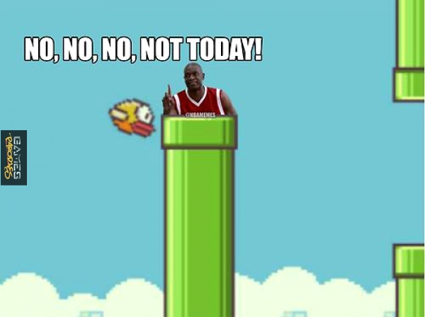 Not today, flappy bird!