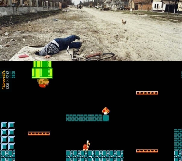 Passage between worlds