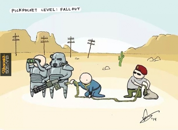 Pickpocket in Fallout