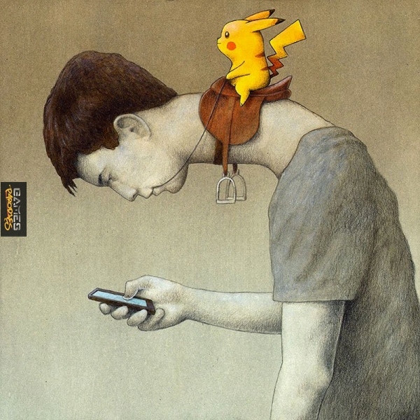 Pokemon go by Pawel Kuczynski