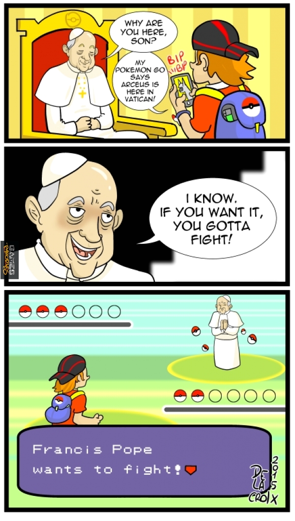 Popekemon Go