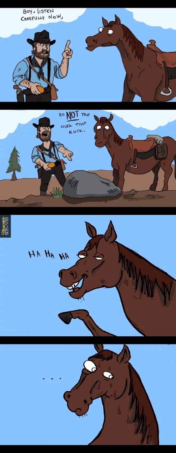 Red dead horse