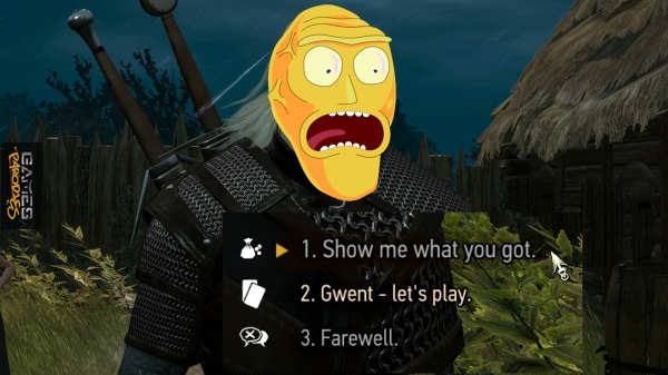 Rick and Geralt