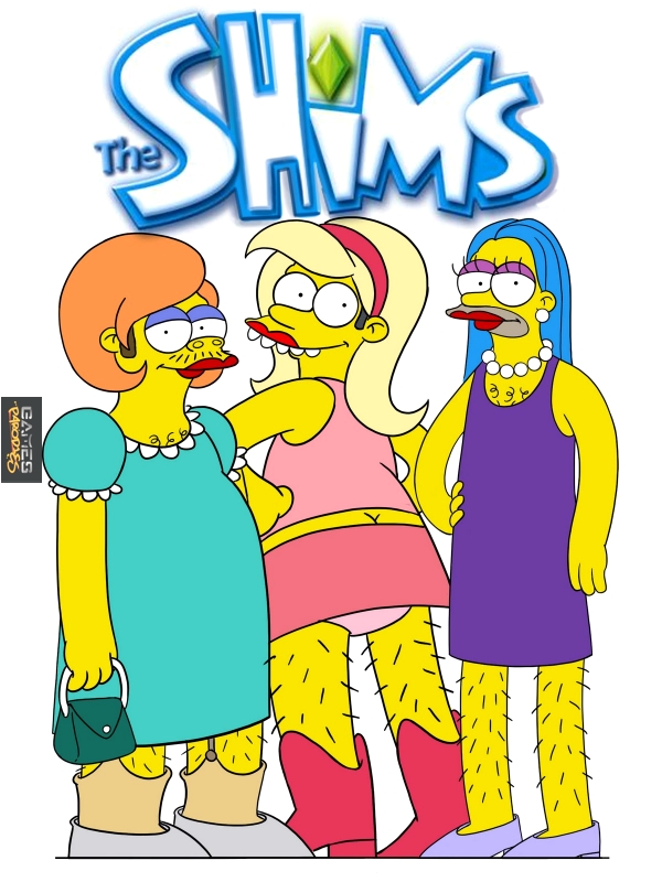 Simpsons Sims mashup