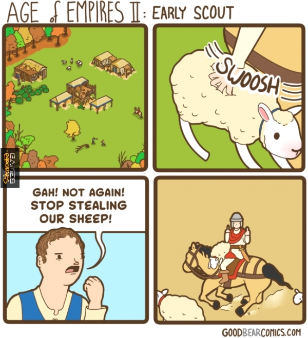 Stealing sheep