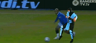 Sub-zero football player