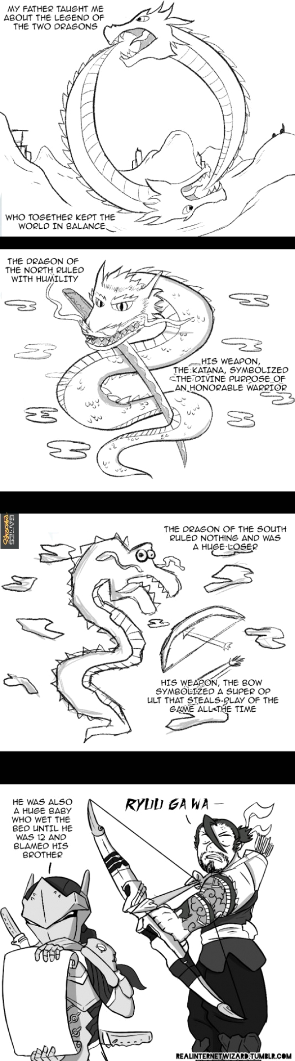 Two dragons