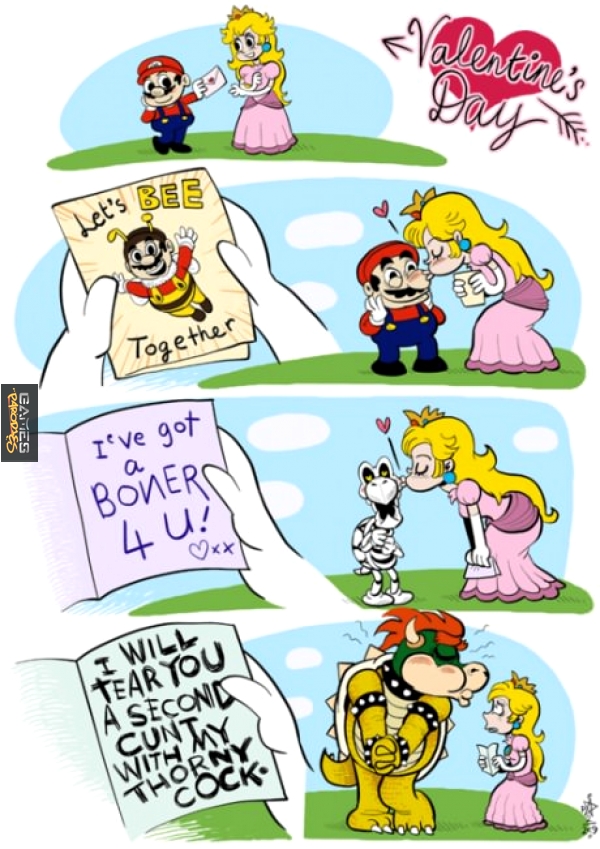 Valentines Mario