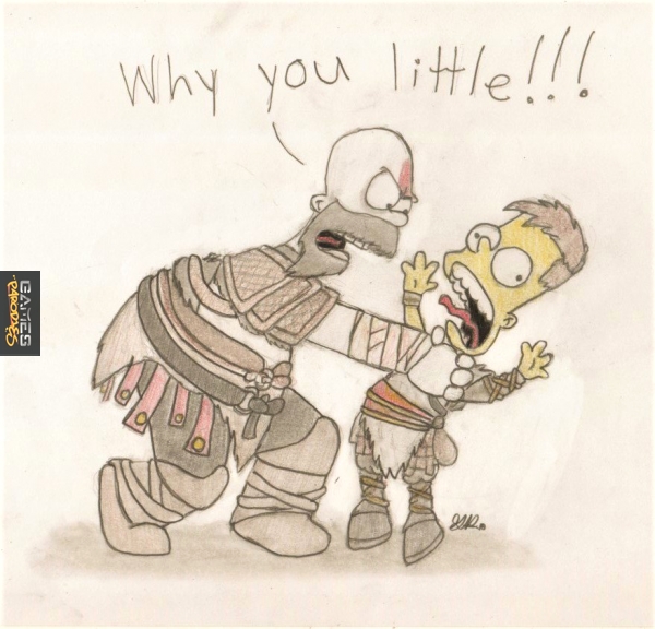 Why you little!