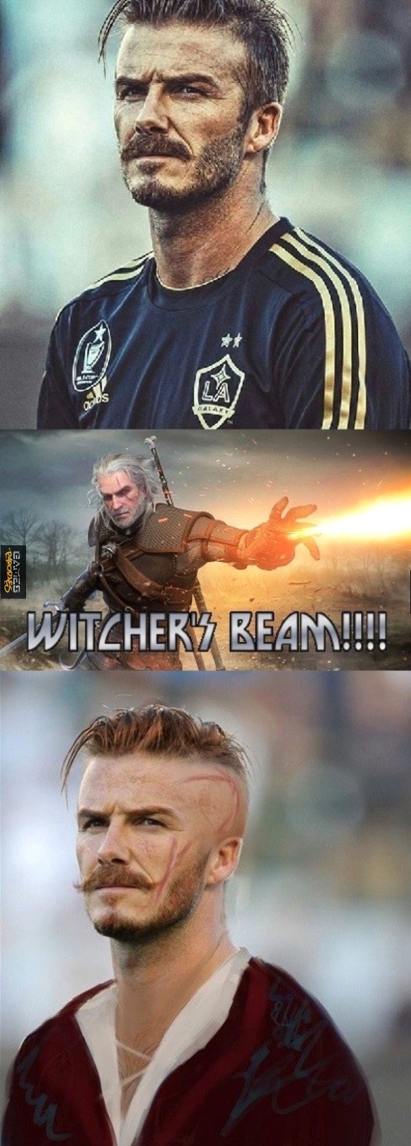 Witchers beam!