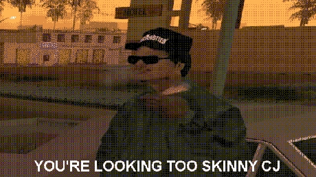 You are looking too skinny CJ