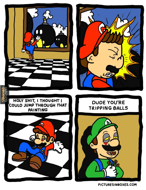 Youre tripping balls